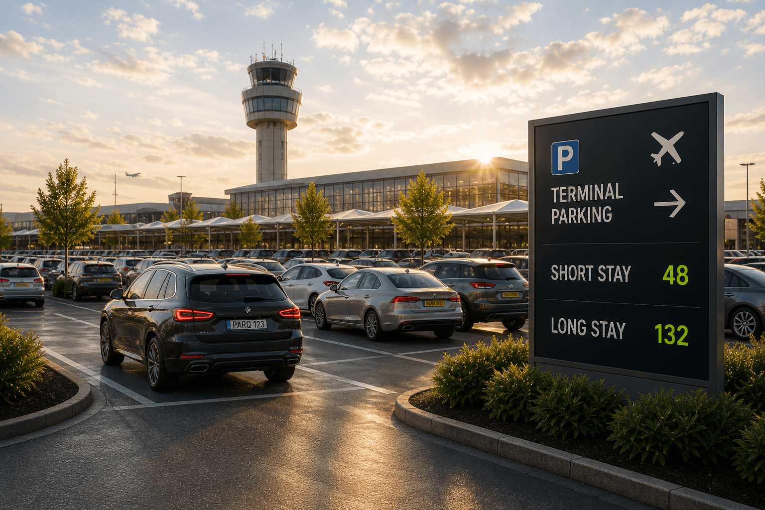 Aeropuertos gestionado con PARQ