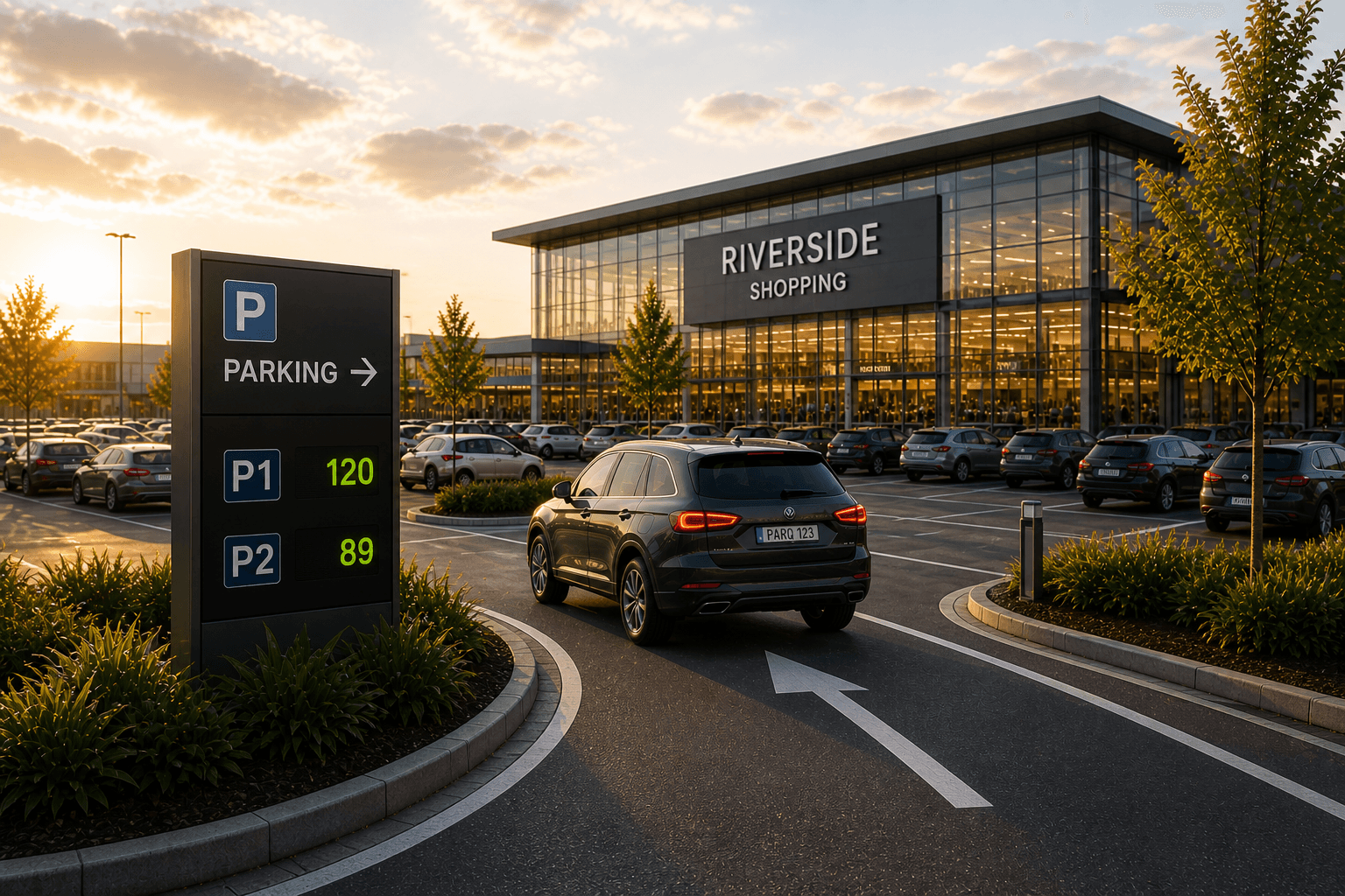 Centros comerciales gestionado con PARQ