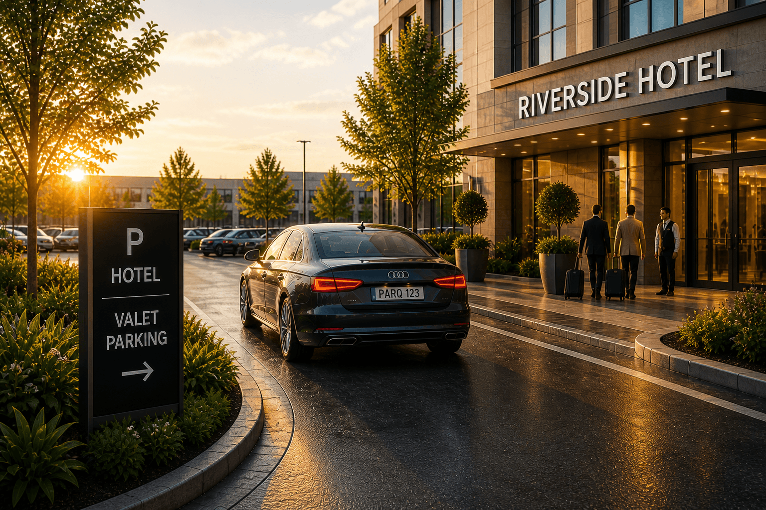 Hoteles gestionado con PARQ